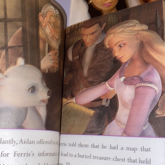 Barbie Loves Weddings picture book & Magic of Pegasus Chapter Book - Picture 5 of 10